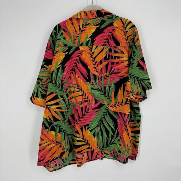 Catherines top womens 2xwp shirt hawaiian tropical beachy summer oversized plus - Picture 4 of 4